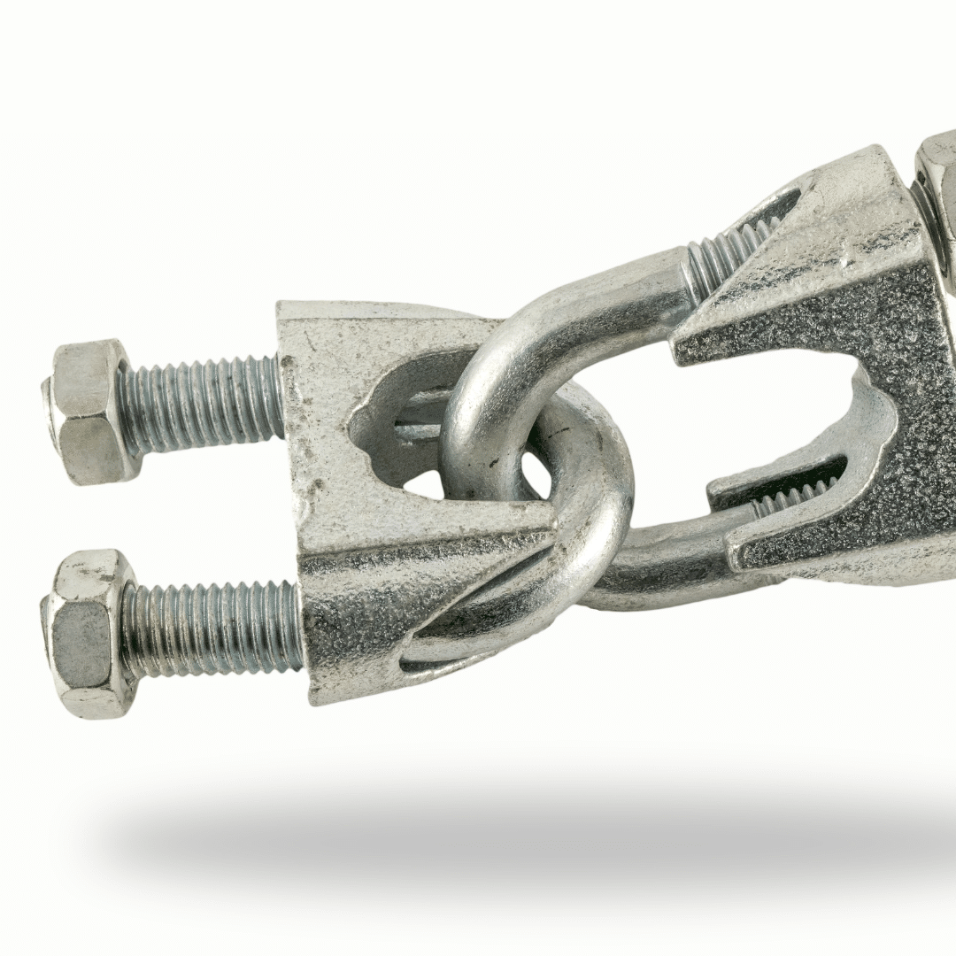 Two interlinked U-Bolts manufactured by B.B. Price